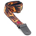 PlanetWaves 50F01 50 mm Dokuma Fluıd Flames Gitar Askısı