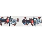PlanetWaves 50S04 50 mm Dokuma Stoked Skull Gitar Askısı