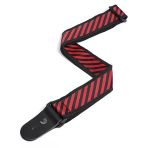 Planetwaves 50Sjp03 Gitar Askısı, 50Mm Dokuma, Jaquard On Polypro Red