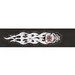 PlanetWaves 64P03 64 mm Dokuma Gray Trıbal Skull Gitar Askısı