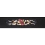 PlanetWaves 64P05 64 mm Dokuma Flaming Dıce Gitar Askısı