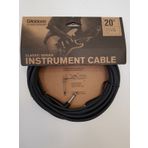 Planetwaves Pwcgtra20 Gitar Kablo 20 İnch Cable Right Angle Gitar Kablo 20 Ft (6.10M) Cable Rıght Angle Jack 1/4" To 1/4"