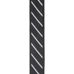 PlanetWaves T20W1409 Tie Stripes Siyah Gri Gitar Askısı