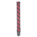 PlanetWaves T20W1410 Tie Stripes Mavi Kırmızı Gitar Askısı