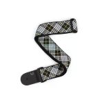 Planetwaves T20w1503 Planetwaves T20w1503 Gitar Askısı, Dokuma, Tartan Bk & Wt