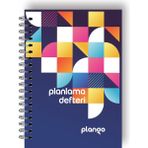 Plango Renkli Şekiller Günlük Planlayıcı Defter - Daily Planner - Ders Çalışma Planlayıcı Defteri - Planlama Defteri
