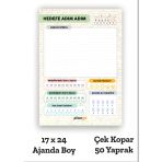 Plango Sınav Planlayıcı Model 1 - Çek Kopar Sınav Planlama Defteri - Tyt - Ayt - Lgs - Kpss - Dgs Sınav Planlama
