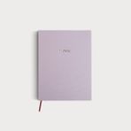 Planner - A5 Pembe Keten Cilt Bezli Tarihsiz Haftalık Ajanda/süresiz Haftalık Planlayıcı - Açık Pembe