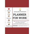 Planner for Work: Planner, for work, work, and personal, 2022-2023, and home, with notes, and school, undated, schedule, women, cute, daily, best, ... secret santa, New Year, gift, present.