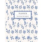 Planner y cuaderno diario bonito con horario por horas – Bloc de notas estético para organizar tareas y citas fácilmente – Diseño elegante para mujeres, ideal para la escuela, oficina o uso personal