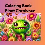 Plant Carnivour Kawaii: libro da colorare: simpatiche e carine piante carnivore da colorare