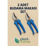 plant-home 2 Adet Budama Makası – Meyve, Gül ve Bitki Budama - Sera - Evde Hobi İçin Kısa Makas