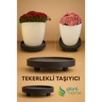 Plant Home Power Mix 35 cm Tekerlekli Saksı Altlığı – Ağır Yük Taşıyıcı, Saksı - Damacana - Hava Temizleyici - Tüp