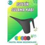 Plant Home Power Mix Antrasit Sulama Kabı – Dayanıklı Ergonomik Bitki Sulama Kabı - Çiçek, Saksı ve Bahçe Kullanımı