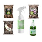 Planthome Powermix Orkide Bakım Seti 5’Li Besin - Böcek Kovucu - Çam Kabuğu - Kil - Coco Husk