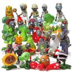 Plants And Zombies zombiler+ Bitkiler 10 adet 3-7 cm figur set