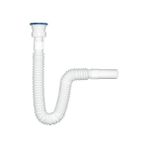 Plas Plastik Körüklü Lavabo Sifonu Uzun