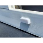 Plasfire Pvc Pencere Hava Deliği Havalandırma Kapağı Kapatıcı 10 Lu Paket - Beyaz