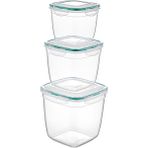 Plastart Derin Saklama Kabı Seti | 3'lü Set Toplam 6,7 Lt - 3 Adet