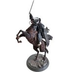 Plasteel Atlı Nazgul Diorama Dark Rider Yüzüklerin Efendisi Lord Of The Rings / Yükseklik 20 Cm