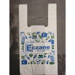 plasteks Eczane Poşeti 25X44 cm Atlet Orta Boy - 1 Kg'lık Paket