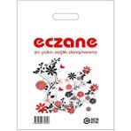 plasteks Eczane Poşeti Biodegradable El Geçme Orta Boy 22X33 cm 2200 Adet - 10 Kg'lık Paket