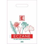 plasteks Yilmazambalaj Eczane Poşeti El Geçme Lotus Baskılı 30 x 40 cm 10 kg 1000 Adet