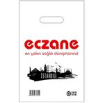 PLASTEX Eczane Poşeti El Geçme Küçük Boy 17x25 cm - 100 Adet