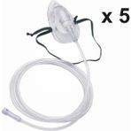 Plasti-Med Plastimed Oksijen Maskesi - Pediatrik (Çocuk) - 5 Adet - 1 - 2 Yaş