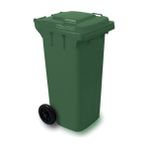 Plastico 120 Lt Yeşil Çöp Konteyneri