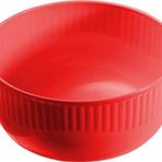 Plastik 21CM Derin Banyo Hamam Tası Kırmızı