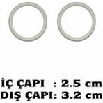 Plastik Başlama Halkası No:3 (3.2cm) (20 Adet) - 1