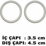 Plastik Başlama Halkası No:4 (4.5cm) (20 Adet) - 1