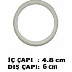 Plastik Başlama Halkası No:5 (6cm) (20 Adet) - 1
