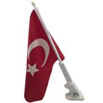 Plastik Bayrak Direği Bayrak Dahil Tekne Bayrağı