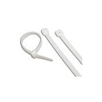 Plastik Beyaz 3.6x300 mm 100 Adet Cırt Kelepçe