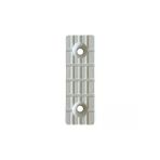Plastik Beyaz Baza Papuç Dolap Ve Mobilya Ayağı(Beyaz)(Boy:5 Cm En:1,5 Cm Yük:0,5 Cm) Beyaz Beyaz - 12 Adet
