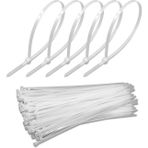 Plastik Beyaz Kablo Bağı - 1220X9.0 Mm (122Cm) - 100 Adet