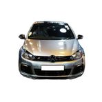 plastik body kit Volkswagen Golf 6 Uyumlu R Ön Tampon Eki Plastik 3 Parça 2009-2012