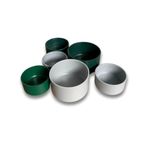 Plastik Boru Kapağı 48 MM (50 Adet) - Açık Gri