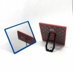 Plastik Çerçeveli Ekonomik Masa Üstü Makyaj Aynası 17x14 cm-No:20 Türk Malı Cam-Ayna Kalitesi iyidir
