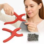 Plastik Çıt Çıt Pensi–kıyafet, Bebek Önlüğü, Gömlek ve Tekstil Ürünleri Için Çıtçıt Takma Aleti (5224)