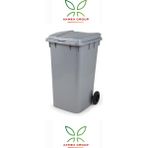 Plastik Çöp Konteyneri 240 Litre Konteyner - A Isıya Karşı Dayanıklı Malzeme - Çöp Kutusu