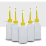 Plastik Damlalık Kapaklı 250ML Çok Amaçlı Plastik Yağdanlık - 5 Adet (Piset)