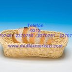 Plastik Dikdörtgen Ekmek Sepeti