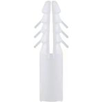 Plastik Dübel, 8 mm, 1000 Adet, Beyaz, Duvar Montaj Malzemesi