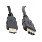 Plastik Düz Siyah 30 Cm Poşetli Hdmi Kablo