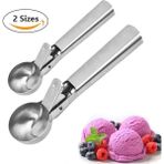 Plastik Gül Pembe Paslanmaz Çelik Dondurma Topu Makinesi Çok Fonksiyonlu Dondurma Kaşığı Saplı Püre Patates Meyve Karpuz Kepçe Mutfak Aracı (Yurt Dışından) - Ice Cream Scoops & Stacks - Renkli