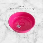 Plastik Hamam Tası Banyo Maşrapa - Pembe