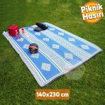 Plastik Hasir Hali Kilim Piknik Cami Park Plaj Bahce Balkon Teras Kamp Outdoor Karavan 140 X 230 Cm